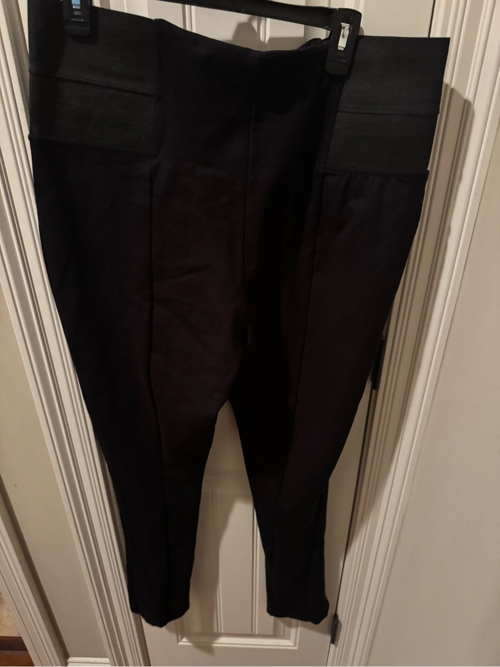 Eloquii Black Stretch Ponte Leggings